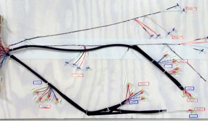 transformer communication wire harness